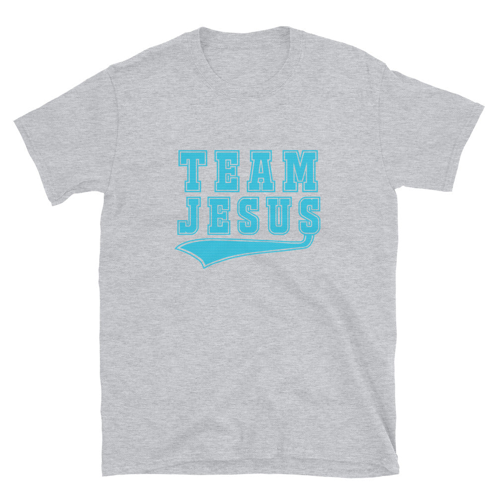 Team Jesus Gospel Christian Faith Tee Shirt for Men and Women – Soft Cotton Religious T-Shirt for Church and Daily Wear