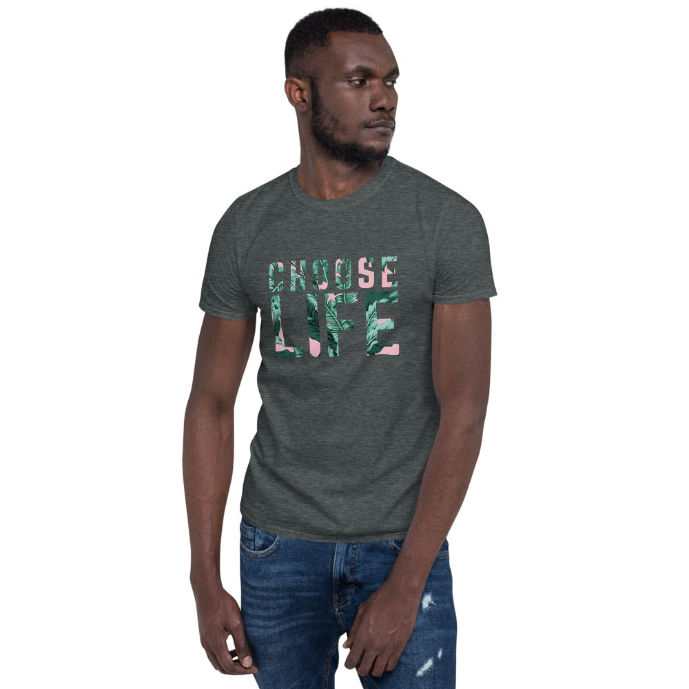 Choose Life T-Shirt – Pro-Life Christian Faith Short Sleeve Tee