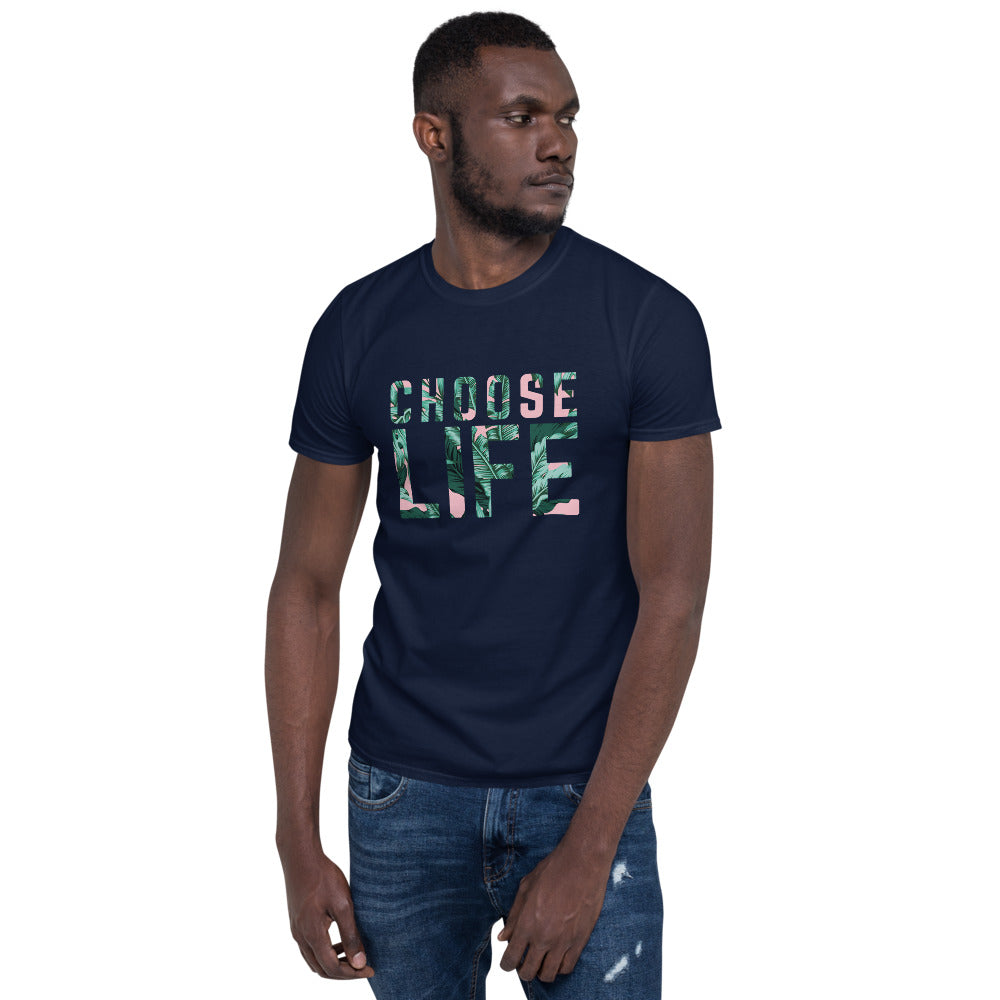 Choose Life T-Shirt – Pro-Life Christian Faith Short Sleeve Tee
