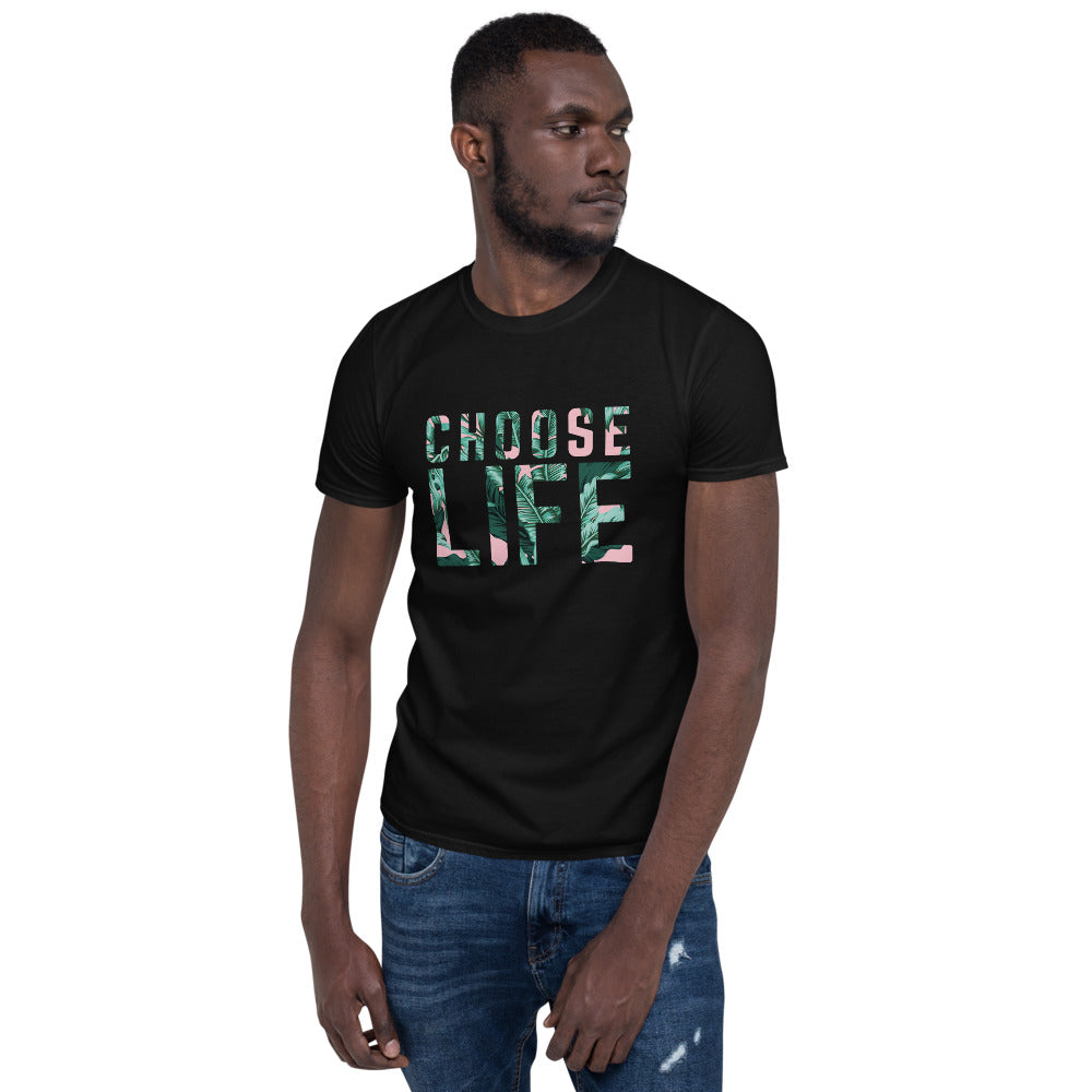Choose Life T-Shirt – Pro-Life Christian Faith Short Sleeve Tee