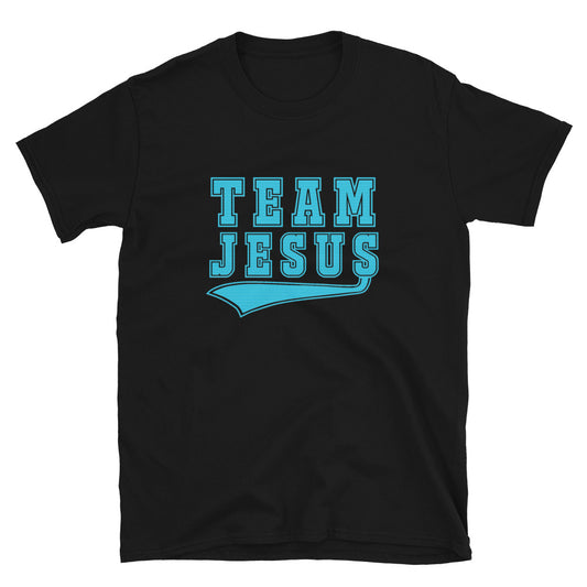 Team Jesus Gospel Christian Faith Tee Shirt for Men and Women – Soft Cotton Religious T-Shirt for Church and Daily Wear