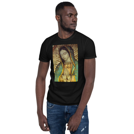 Blessed Mary Christian Tee – Catholic Mother Mary Short-Sleeve T-Shirt