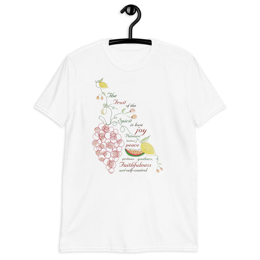 Fruits Tee Shirt Fruit Lover Short Sleeve Cotton Graphic T-shirt for Men and Women