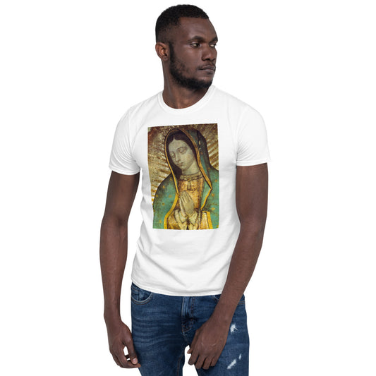 Blessed Mary Christian Tee – Catholic Mother Mary Short-Sleeve T-Shirt