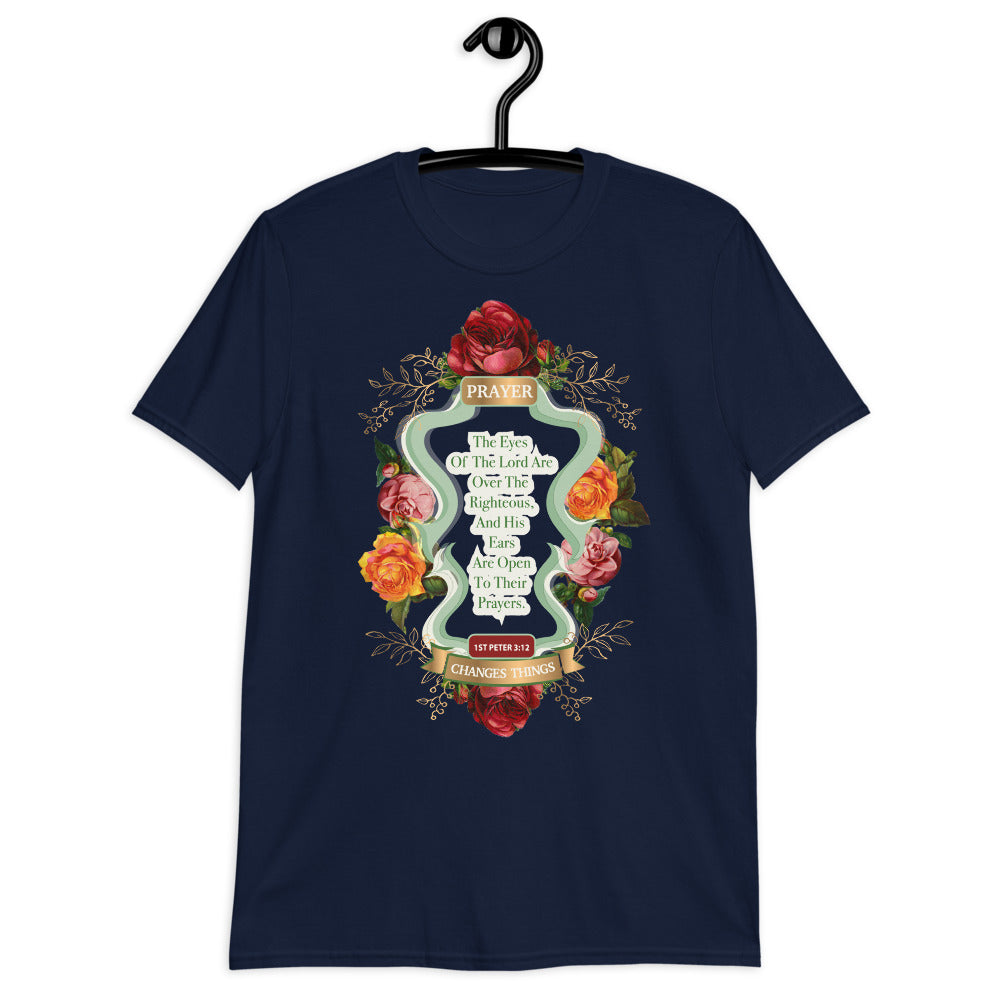 Prayer to Lord Christian short-sleeve t-shirt for men and women