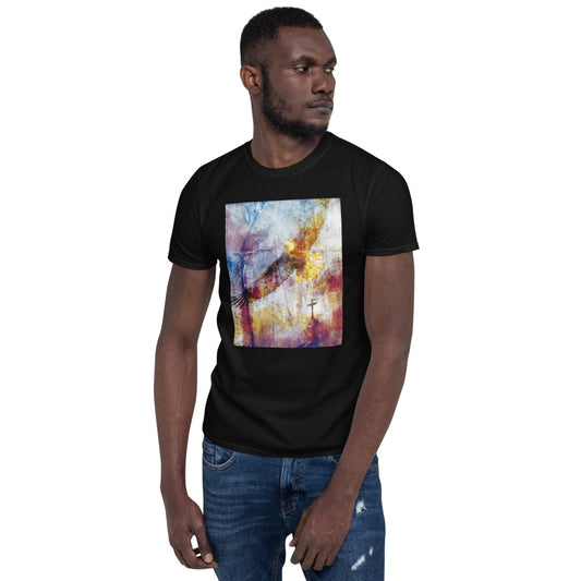 Eagle Graphic Short-Sleeve T-Shirt for Men – Cotton Casual Wear