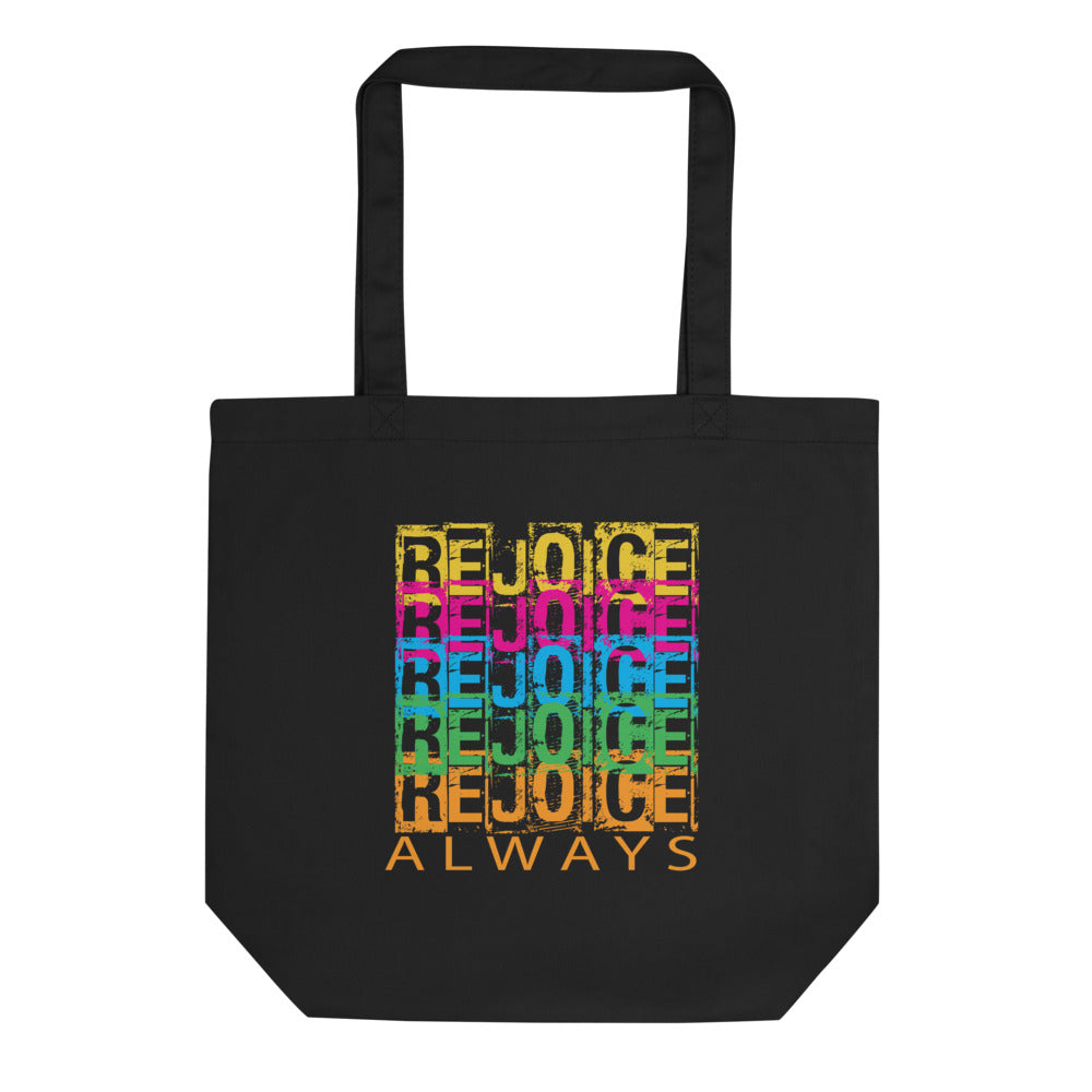 Rejoice Always Christian Eco Tote Bag