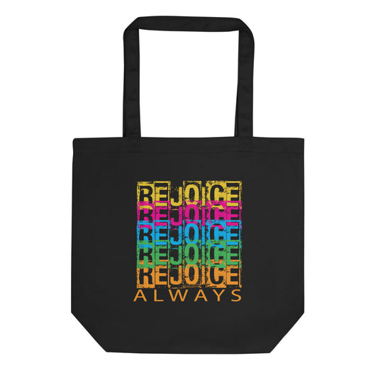 Rejoice Always Christian Eco Tote Bag