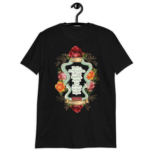 Prayer to Lord Christian short-sleeve t-shirt for men and women