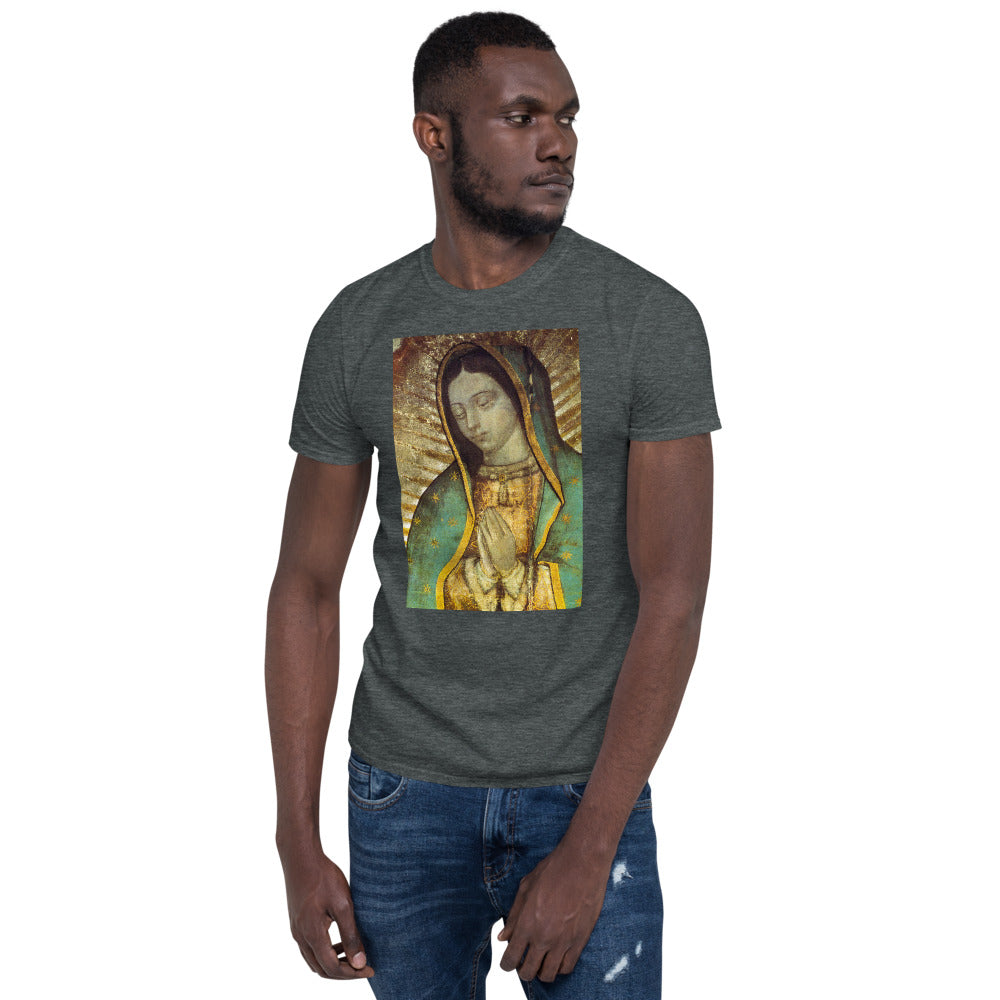Blessed Mary Christian Tee – Catholic Mother Mary Short-Sleeve T-Shirt