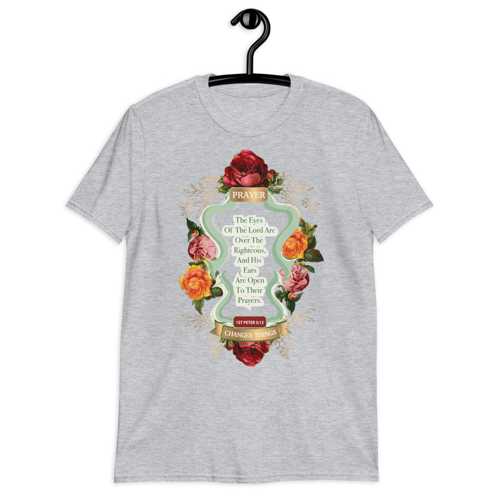 Prayer to Lord Christian short-sleeve t-shirt for men and women