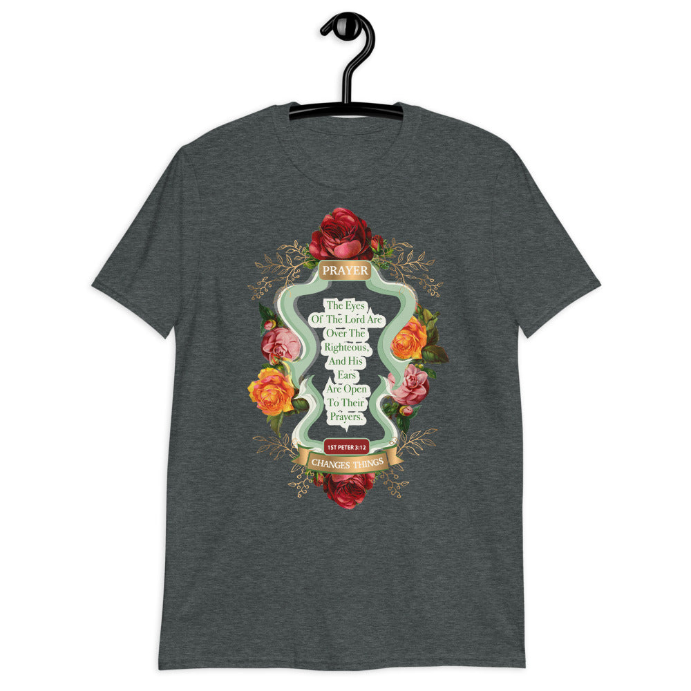 Prayer to Lord Christian short-sleeve t-shirt for men and women