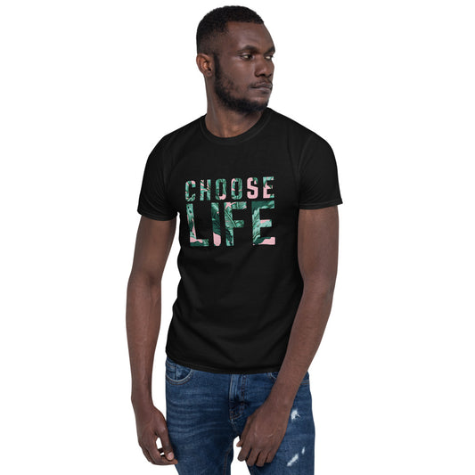 Choose Life T-Shirt – Pro-Life Christian Faith Short Sleeve Tee